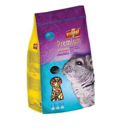 Корм Vitapol Premium Повнораціонний, преміум, для шиншил, м'яка упаковка, 750 г Київ
