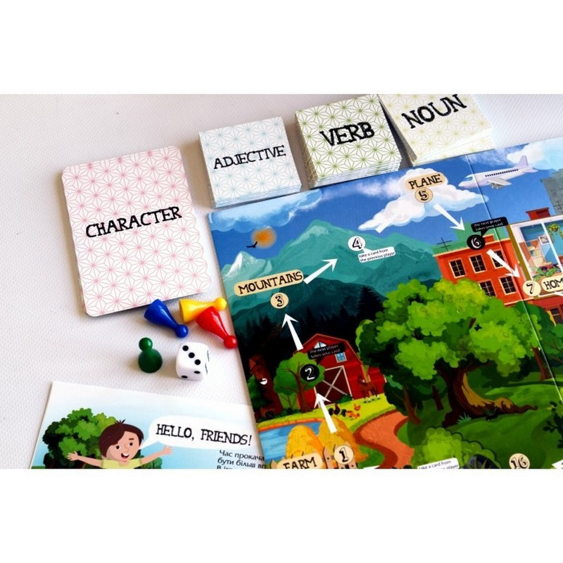 Гра навчальна настільна «English storytelling» 2101 Pre-Intermediate (A2) Вінниця - фото 6