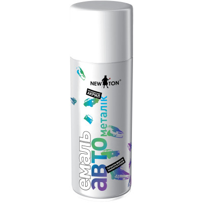 Аерозольна фарба для автомобіля New Ton 9102, мет. Skoda, аероз. 400 мл (000008090) Вінниця - фото 1