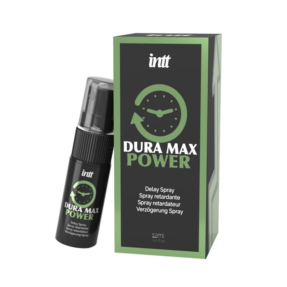 Пролонгатор-спрей Intt Dura Max Power (12 мл) с охлаждающим эффектом, без лидокаина, с пантенолом Sex Aura Киев - изображение 2