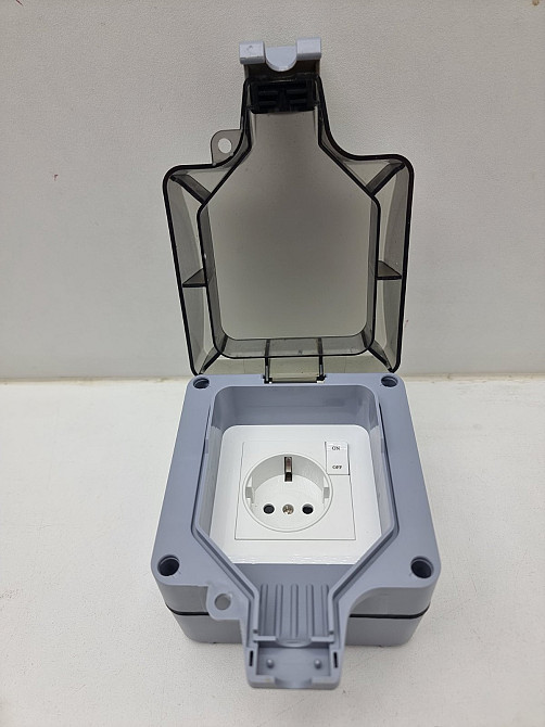 Зовнішня водонепроникна розетка з вимикачем SHYOSUCCE (товар вживаний) Луцк - изображение 6
