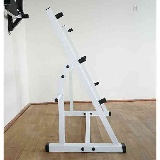 Стойка для блинов, грифов и штанг KZ-10 Стойки для гантелей, грифов и дисков разборная Киев