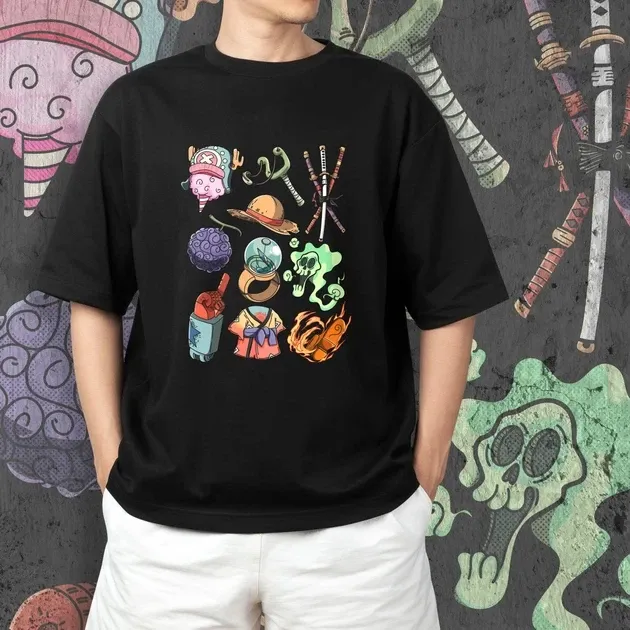 Футболка для підлітка хлопчика з принтом Ван Пис Мікс Розмір 160 Anime10340 Дніпро - фото 5