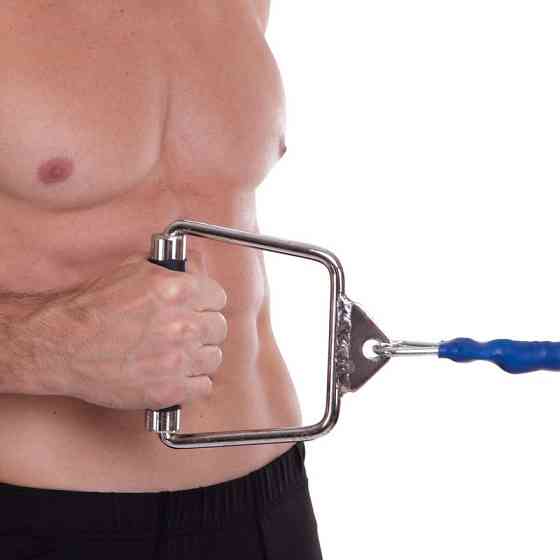 Рукоятка для тяги закрытая обрезиненная SPORT 8095 Киев