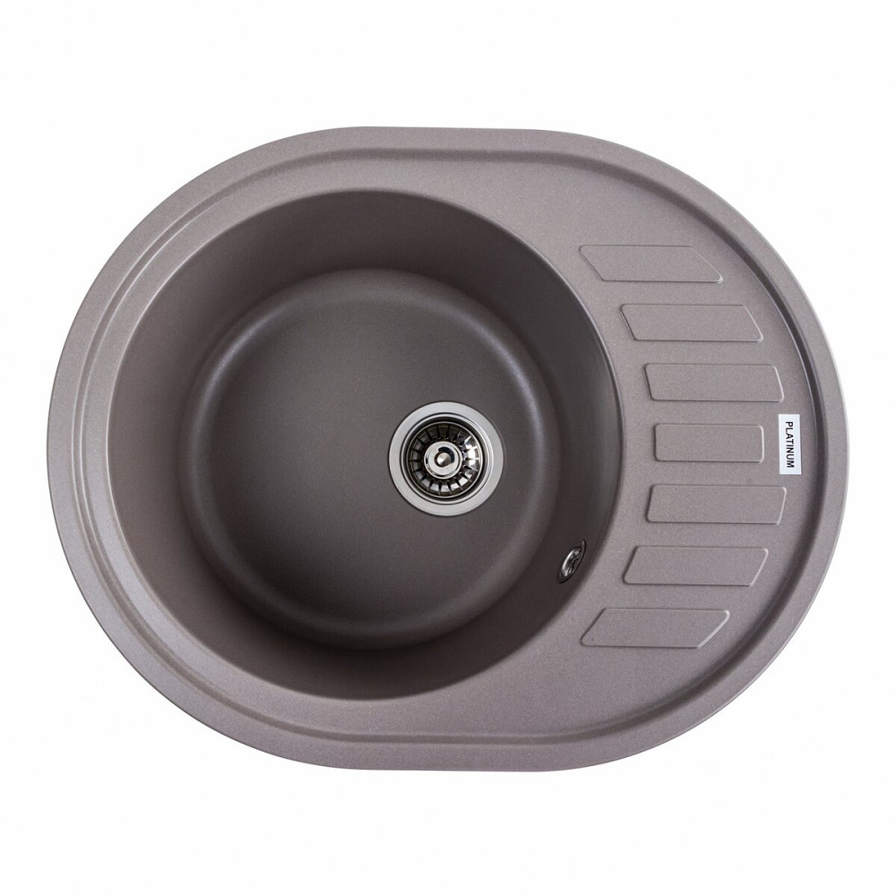 PLATINUM Гранітна мийка для кухні Platinum 6250 SOUL матова Дюна Киев - изображение 1