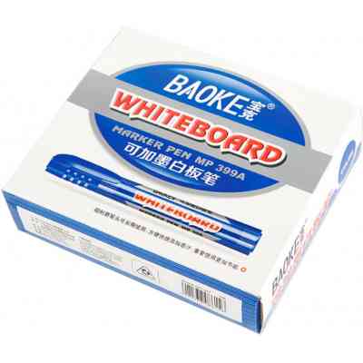 Маркер Baoke для сухостираємих дощок, 2.5 мм синій (MARK-BOA-BAOMP399ABL) Вінниця