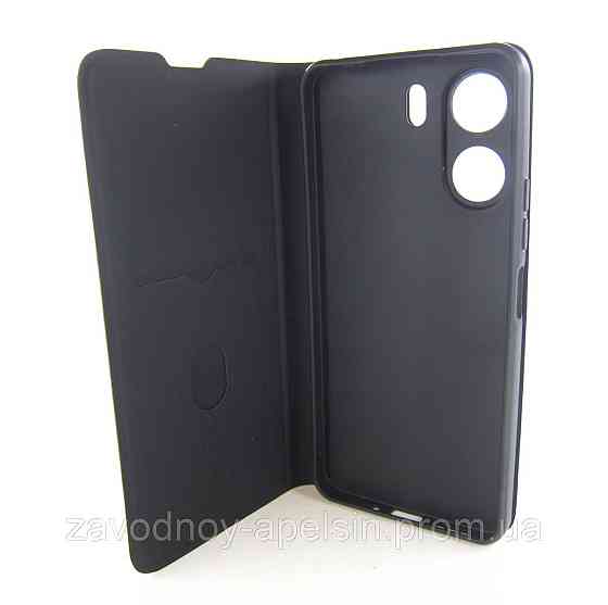 Чохол-книжка Xiaomi Redmi 13С Poco C65 Захист камери (чорний) Одеса