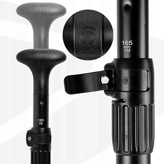 Складное весло регулируемое 2в1 для sup доски и каякинга 165-225 см Scoopes (Blade) Нововолынск