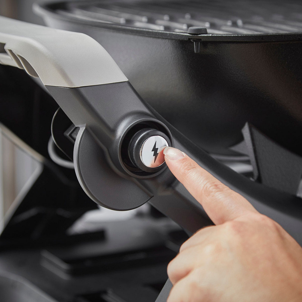 Газовий гриль Weber Q1200N Black з бічними столиками на підставці 1501085 Код: 013095 Рівне - фото 6