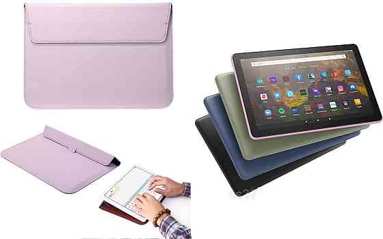 Чехол-конверт VitoCase для Amazon Fire HD 10 (11th gen. 2021), с функцией подставки для планшета Фиолетовый Киев