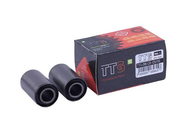 Сайлентблок двигуна на бензиновий двигун мотоцикл СВ-125/150, к-т 2 шт.: 25*12*45 Мукачево - фото 1