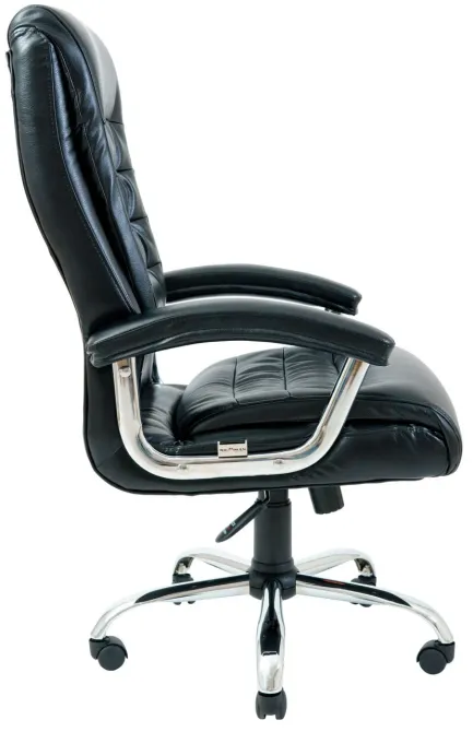 Офисное Кресло Руководителя Richman Princeton Titan Black Хром М1 Tilt Черный Днепр - изображение 7