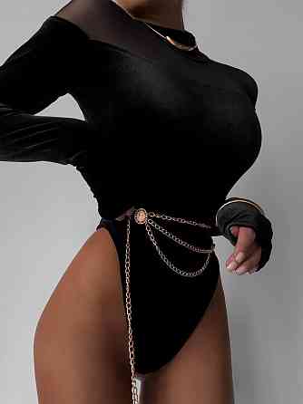 Женское боди из бархата Одесса