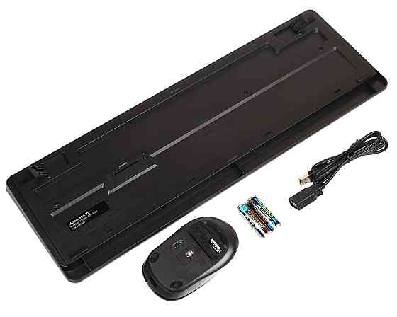 Комплект (клавіатура, миша) бездротовий A4Tech FG1012S Black/Grey Сірий Харків