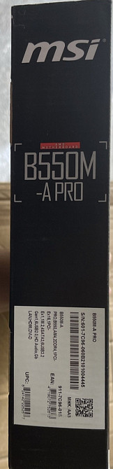 Материнская Плата MSI MPG B550 A PRO Киев - изображение 2