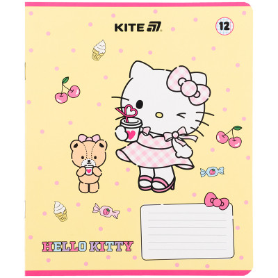 Тетрадь Kite Hello Kitty, 12 листов, клетка (HK25-232-1) Винница - изображение 7