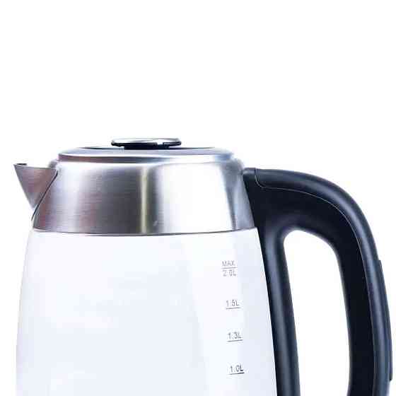 Електрочайник Sokany SK-SH-1069 Electric Kettle 2000W 2l прозорий чайник Київ