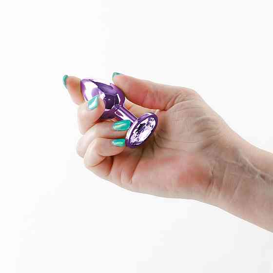 Анальная пробка NS Novelties Rear Assets - Small - Purple Sex Aura Киев