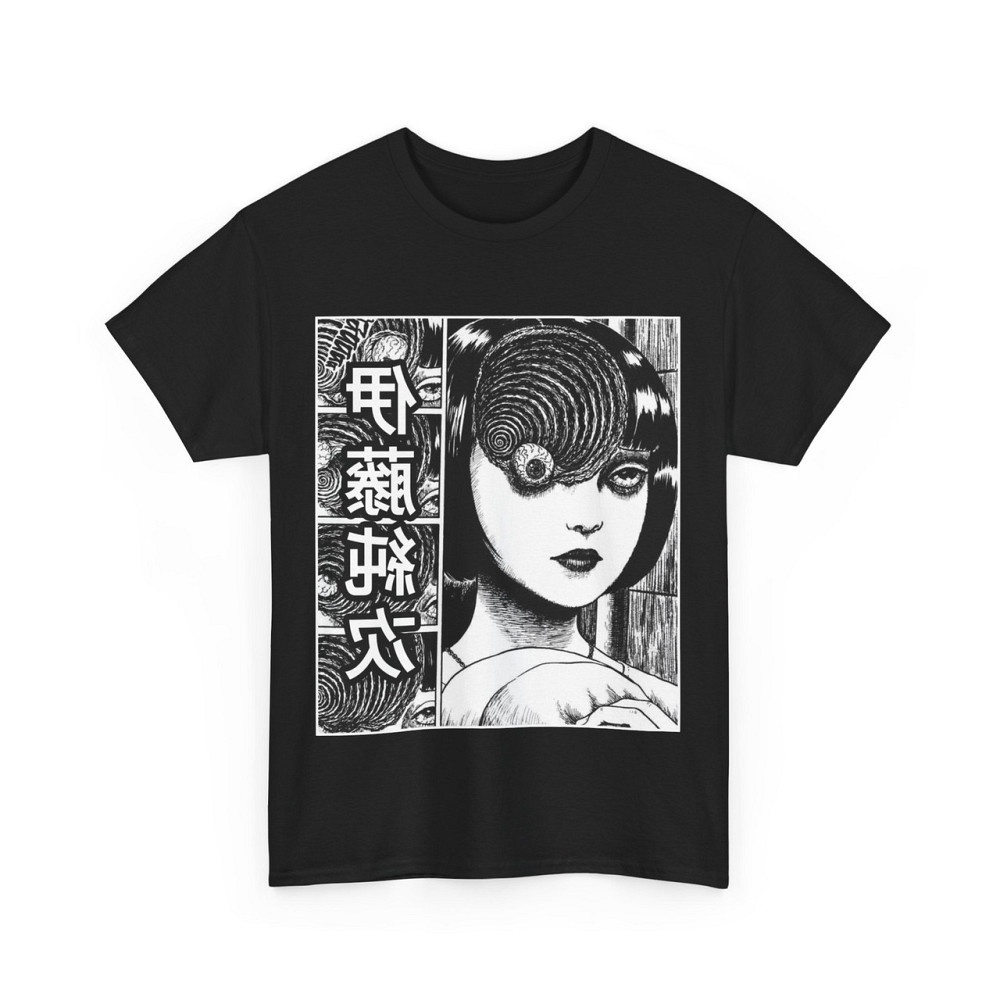 Футболка для мальчика аниме Томие Джунджи Іто Аниме оверсайз (рост от 165 до 180 ) Черний AnimeJ0151m Днепр - изображение 4