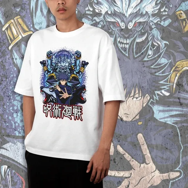 Футболка чоловіча з  принтом Магическая Битва Мэгуми Фусигуро 2 WE Розмір 48 Дніпро - фото 3