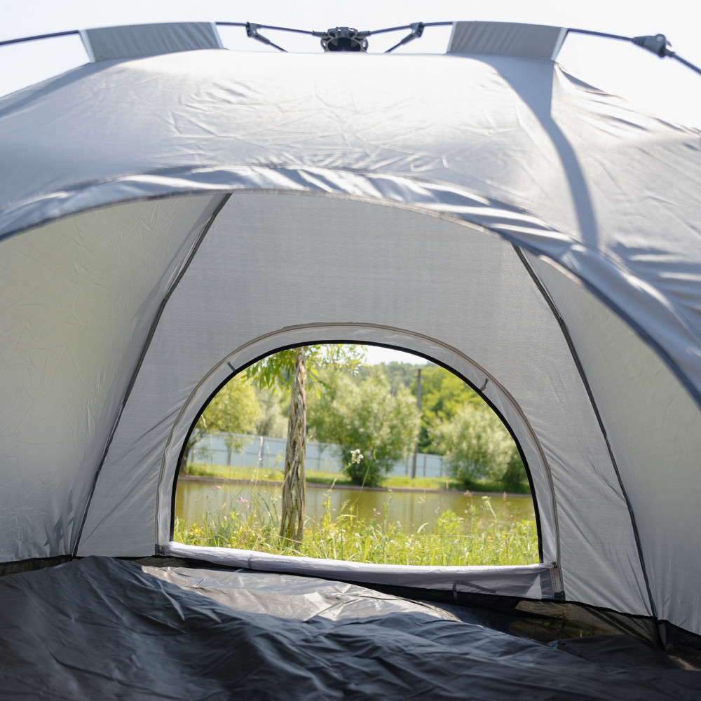 Lugi Намет кемпінговий 2 на 2 метри автоматичний для риболовлі походу туристичний LU-019G Сірий Киев - изображение 5