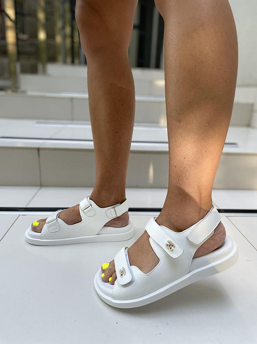 Dino Richi Босоніжки жіночі DINO RICHI 480 білі (літо, шкіра натуральна) (4606) Коломыя - изображение 6