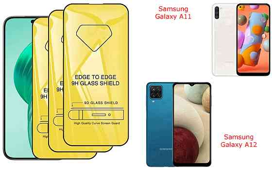 Захисне скло DefenzoGlass для Samsung Galaxy A11, Galaxy A12 – подвійна міцність Київ