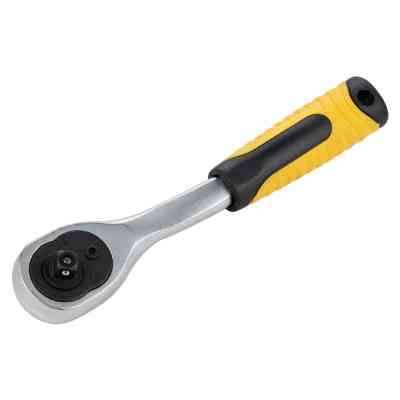 Трещотка Sigma с изогнутой ручкой 1/4" 150мм 72T CrV (6050071) Винница