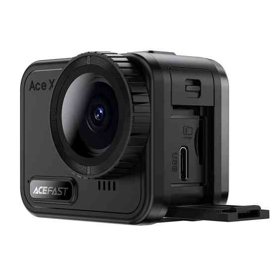 Екшн камера ACEFAST X1 4K Waterproof Action Camera Black Одеса