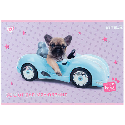 Альбом для рисования Kite Studio Pets, 12 листов (SP25-241) Винница - изображение 7