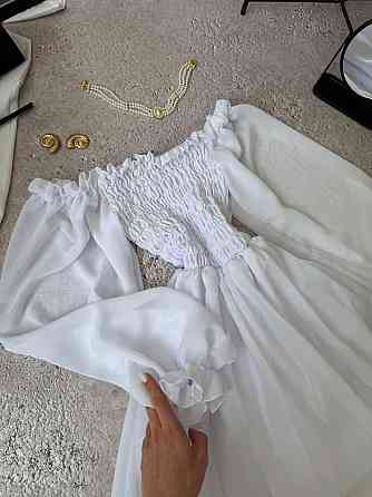 Женское длинное романтичное платье креп шифон 46/48 Одесса