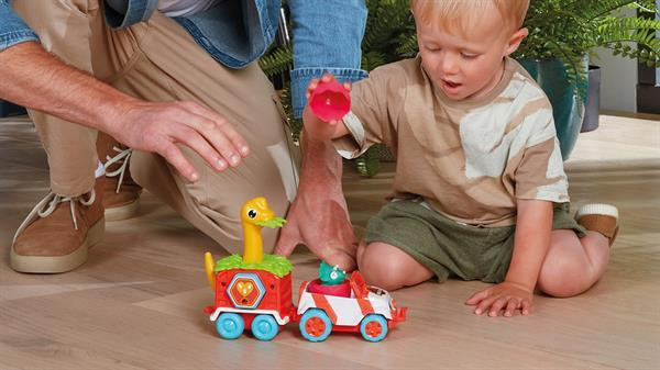 Машинка Toomies Jurassic World дінотрейлер (E73253) Харьков - изображение 8