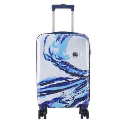 Чемодан Semi Line Print 20" S White/Blue (T5653-1) Винница