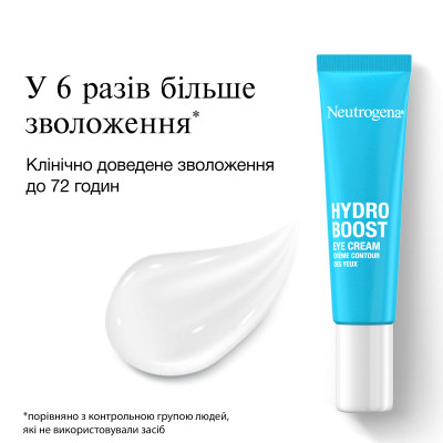 Крем для шкіри навколо очей Neutrogena Hydro Boost Пробуджувальний 15 мл (3574661352527) Вінниця - фото 3