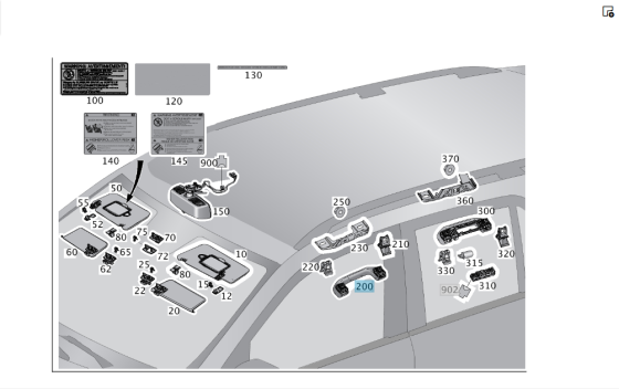 Mercedes-Benz  A1668100054 9051 Ручка стельова передня чорна E-class W213 E-class S213 ML/GLE W166 GL/GLS X166 GLE Coupe C292 G-class W463 GLE W167 S- Одеса