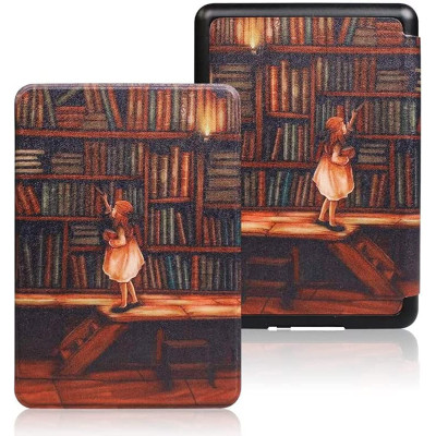 Чехол для электронной книги BeCover Smart Case Amazon Kindle Paperwhite 12th Gen. 2024 7" Library Girl (712856) Винница - изображение 6
