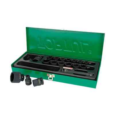 Набор головок Toptul ударных для пневмогайковерта 1/2