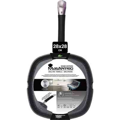 Сковорода MasterPro Home edition, гриль 28 х 28 см (BGMP-3292-BK) Вінниця