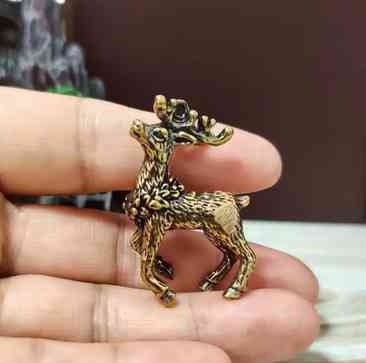 Кулон из бронзы Олень Киев