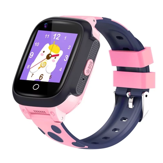 Дитячий розумний наручний годинник Smart Baby Watch Y95H 4G з GPS Рожевий Вінниця