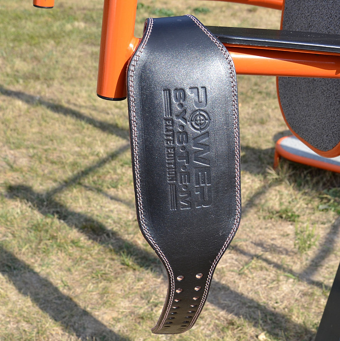 Пояс для важкої атлетики Power System PS-3030 Elite Edition шкіряний Black S Кам'янське - фото 9