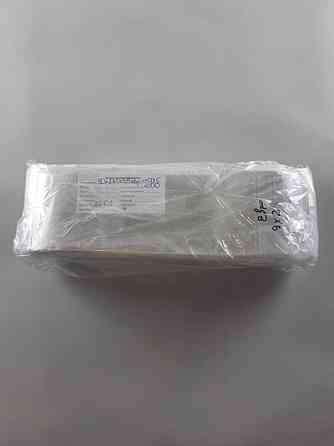 Пакеты для упаковки прозрачные с клейкой лентой и подвесом 9*24+3\25мк +скотч(+еврослот3,5) (1000 шт) Харьков