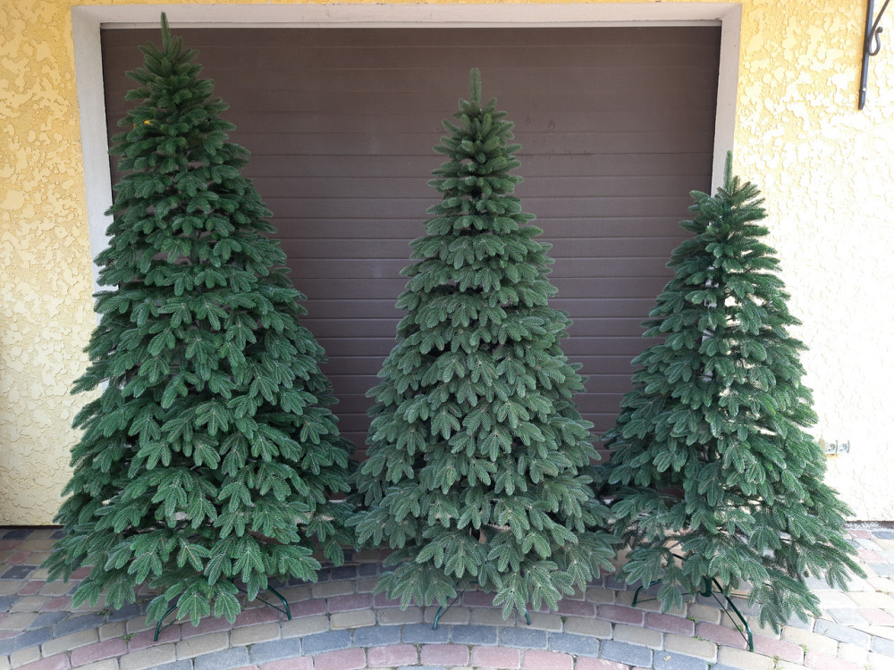 Елка искусственная новогодняя «Литая Швейцарская» зеленая 1.5 / 1.8 / 2.1 / 2.3 / 2.5 м 2.3 Киев - изображение 3