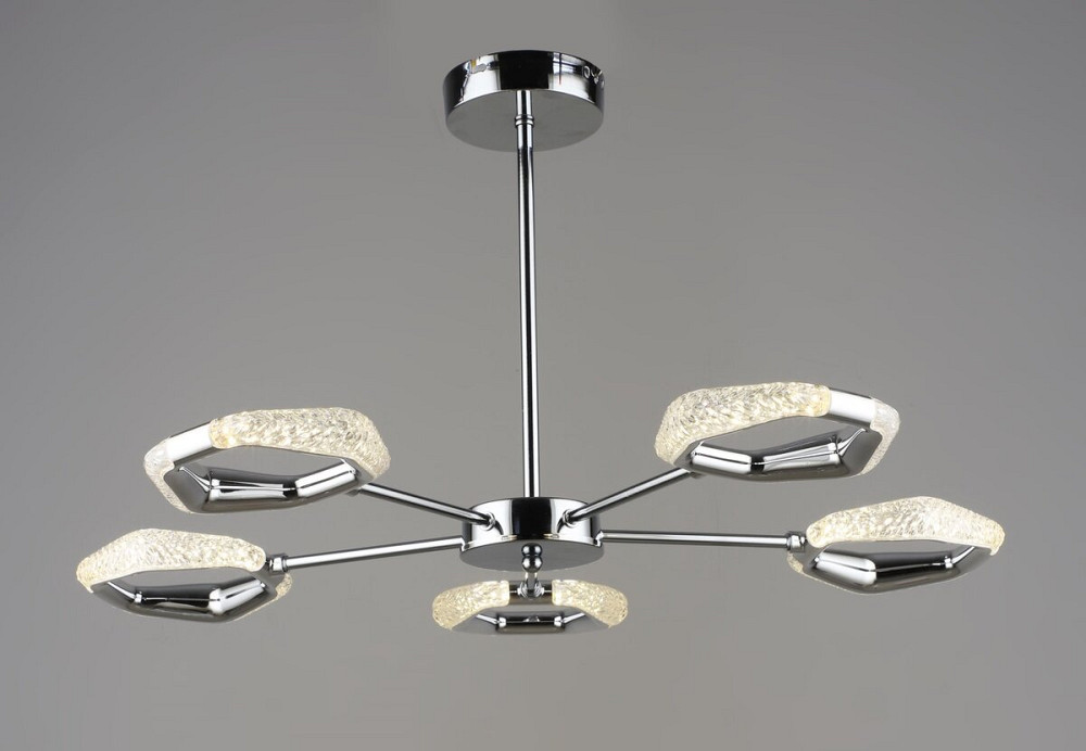 SIRIUS Люстра підвісна світлодіодна Sirius B /5 CH 30W хромова Коломыя - изображение 2