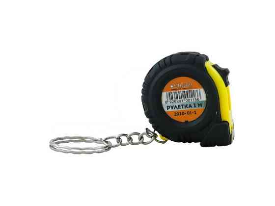 Рулетка брелок Sturm 2010-01-1, 1м, обрезиненный корпус (читать описание) Ровно