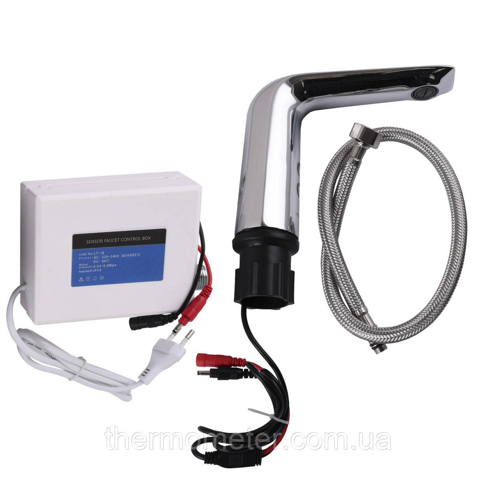 Кран сенсорный для умыв-ка HOTEC 19.105-DC/AC (220V/6V) Киев - изображение 4