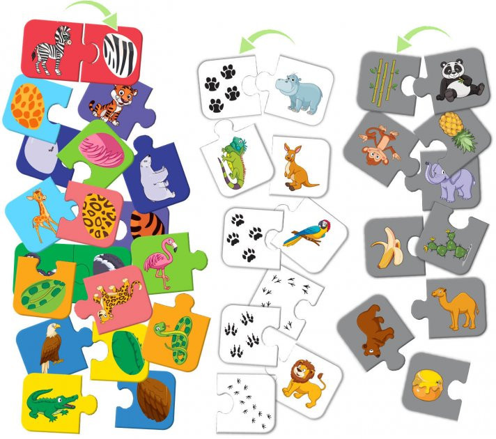 Игра настольная развивающая Парочки Зоопарк ME5032-11 EN Винница - изображение 4