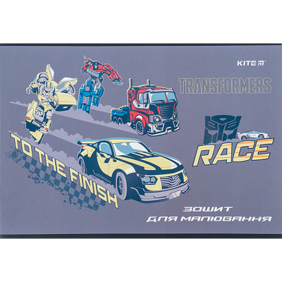 Альбом для рисования Kite Transformers, 12 листов (TF24-241) Винница - изображение 9