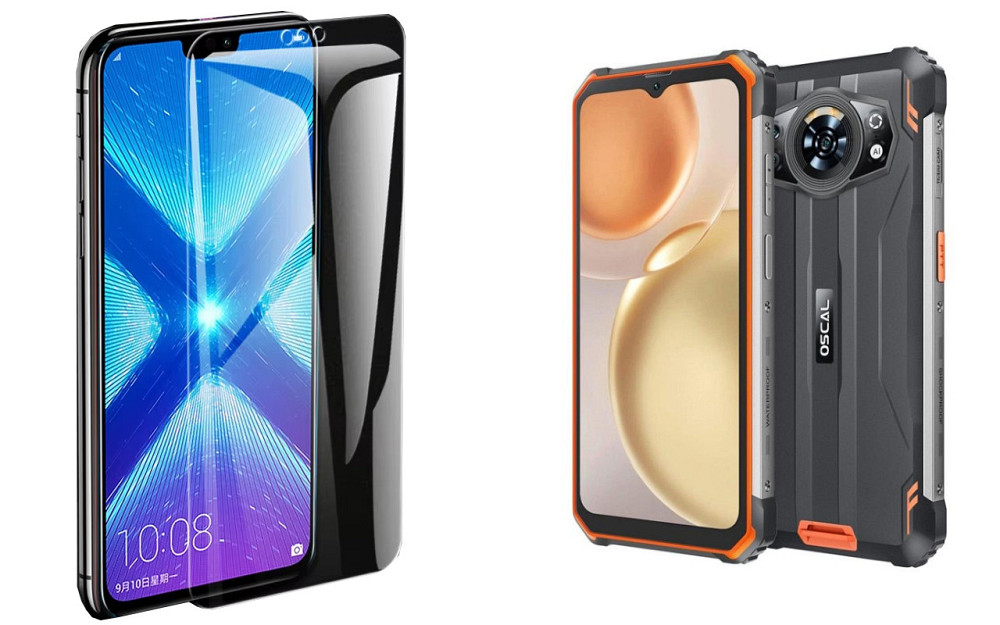 Захисне скло NeoGlass для Blackview Oscal S80 – надпрозоре та стійке Київ - фото 2