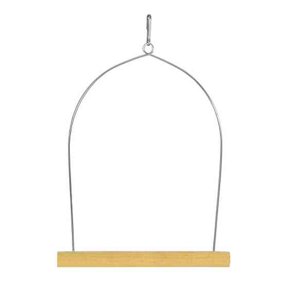 Деревянные качели (Д002) для попугаев 17 см, Лори Киев